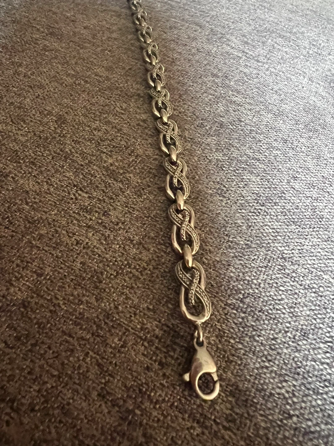 925 silver bracelet with diamonds - photo 2