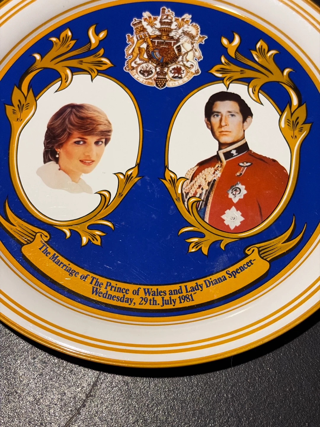 Royal Wedding Souvenir Plate - Prince Charles & Lady Diana - photo 2