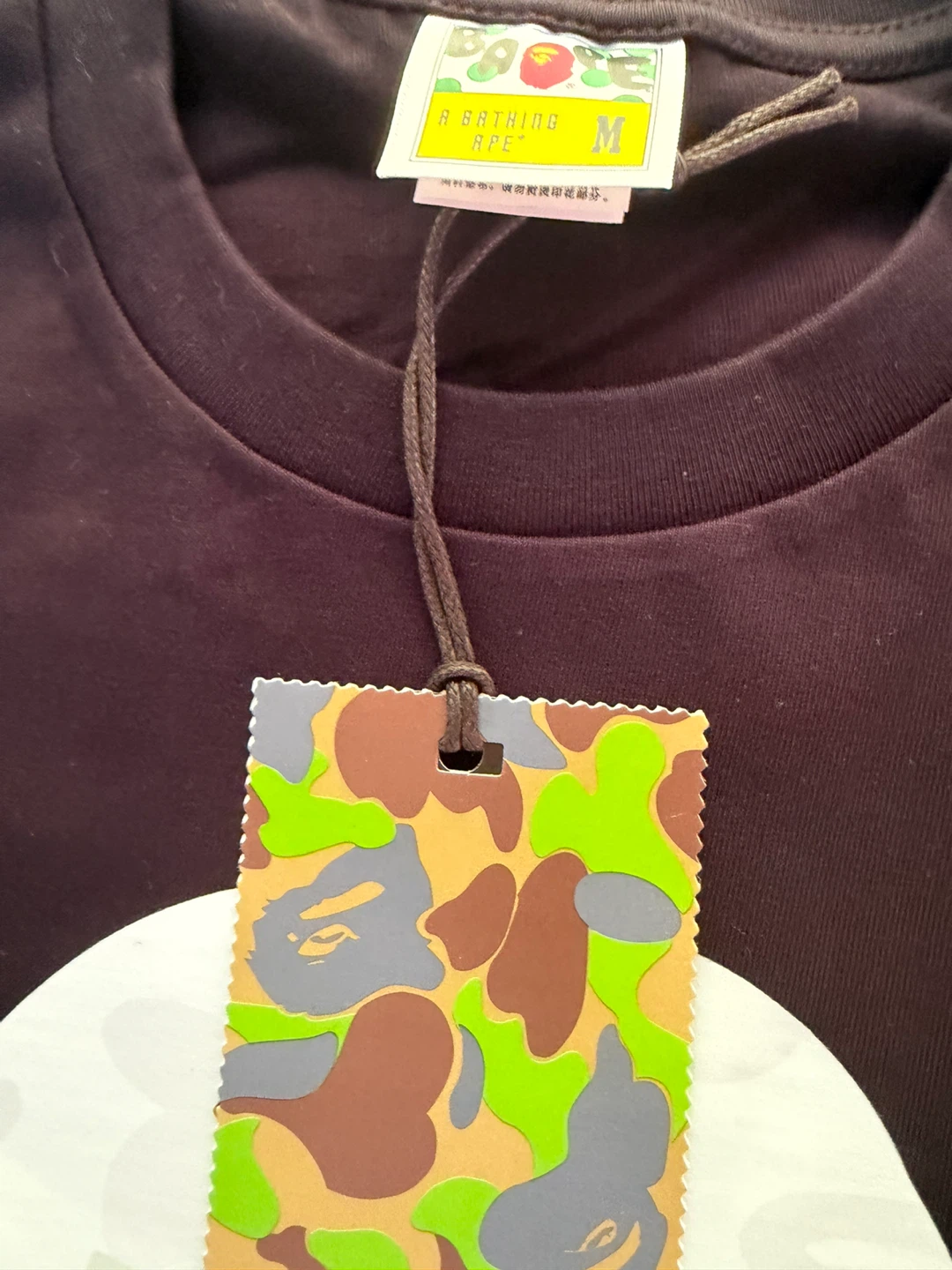 BAPE By Bathing Ape T-Shirt - Brown - Size M - photo 3