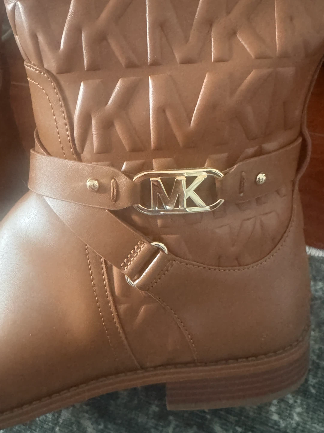 Michael Kors Tan Logo Boots - photo 2
