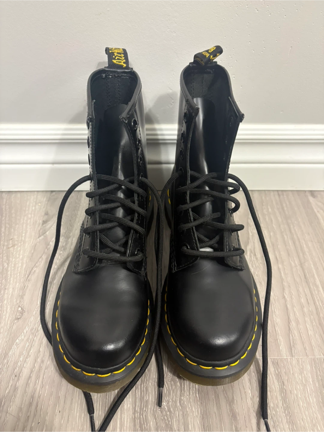 Dr. Martens Black Leather Boots
