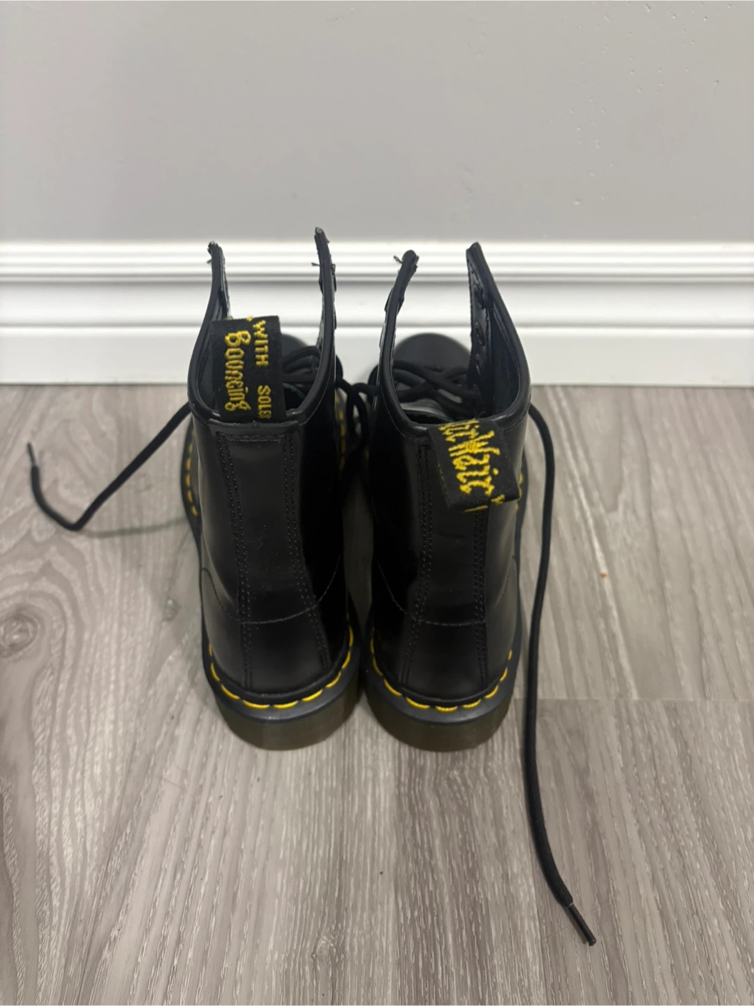 Dr. Martens Black Leather Boots - photo 3