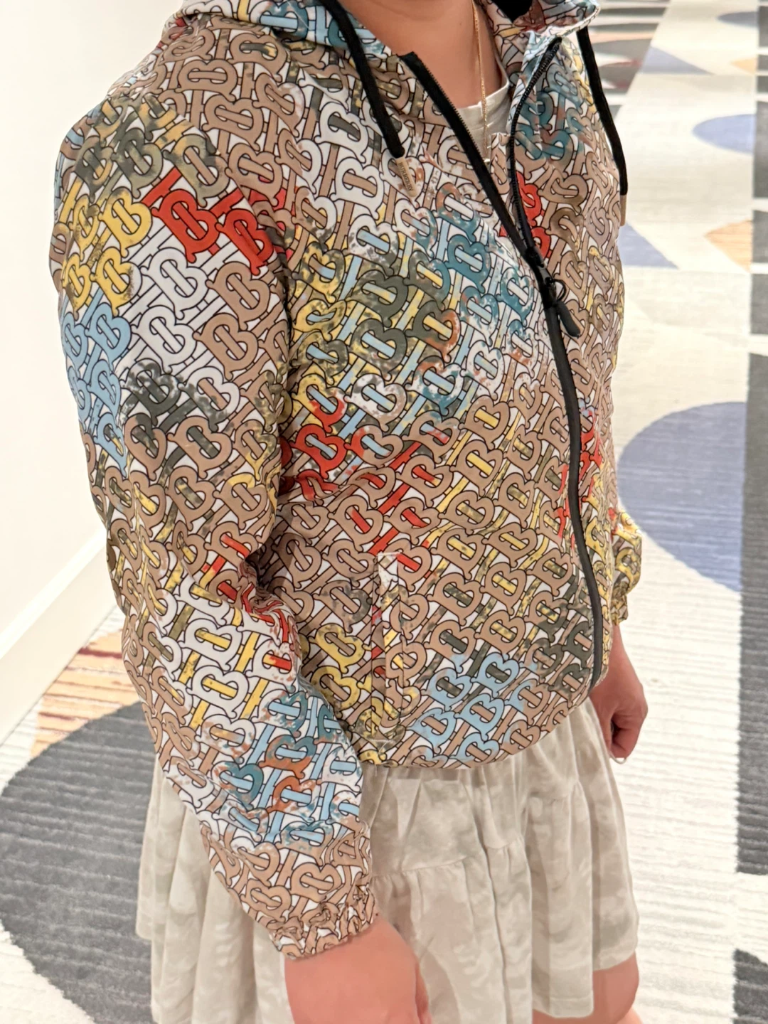 Burberry Monogram Print Hooded Jacket - photo 4