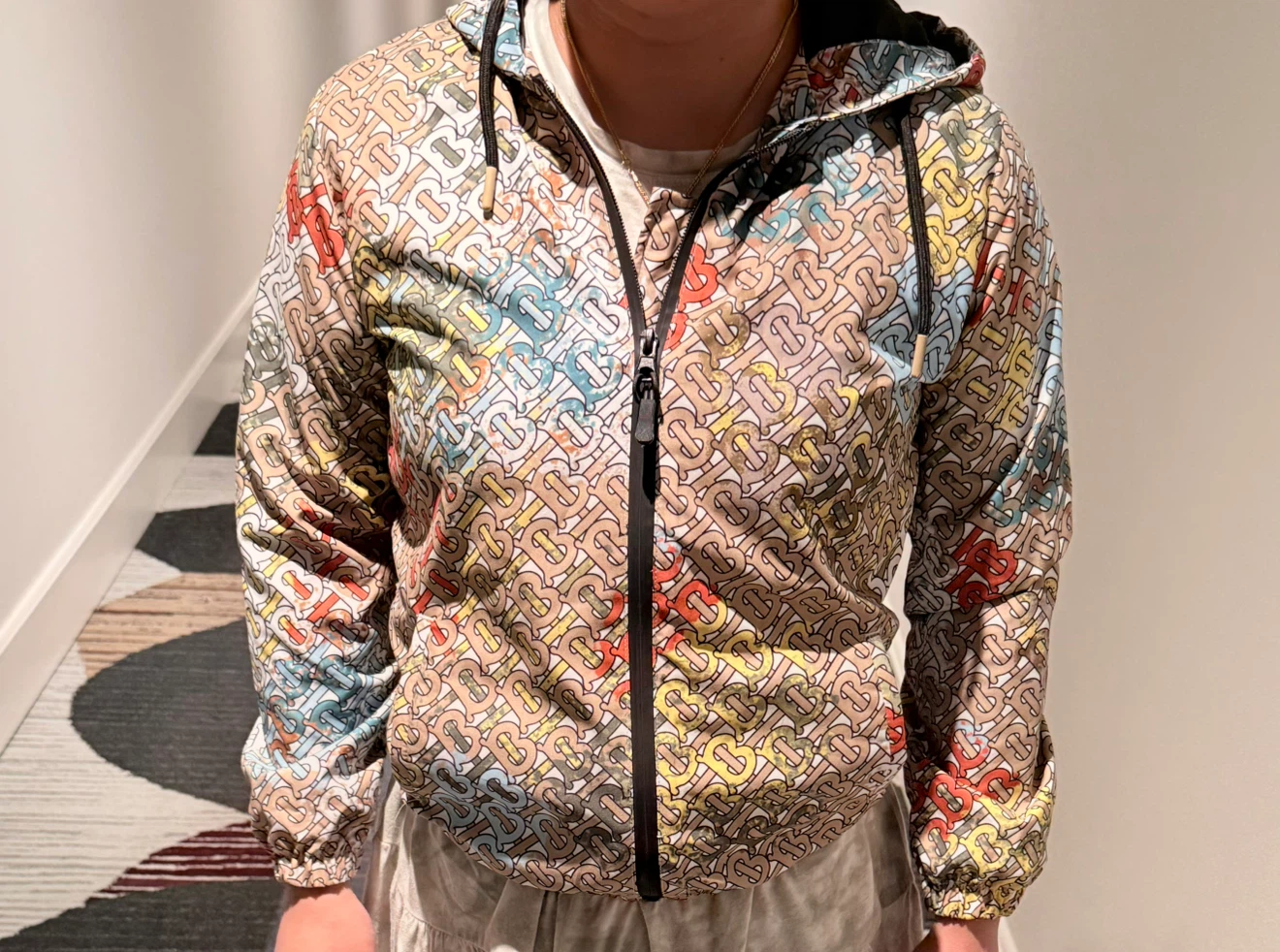 Burberry Monogram Print Hooded Jacket - photo 5