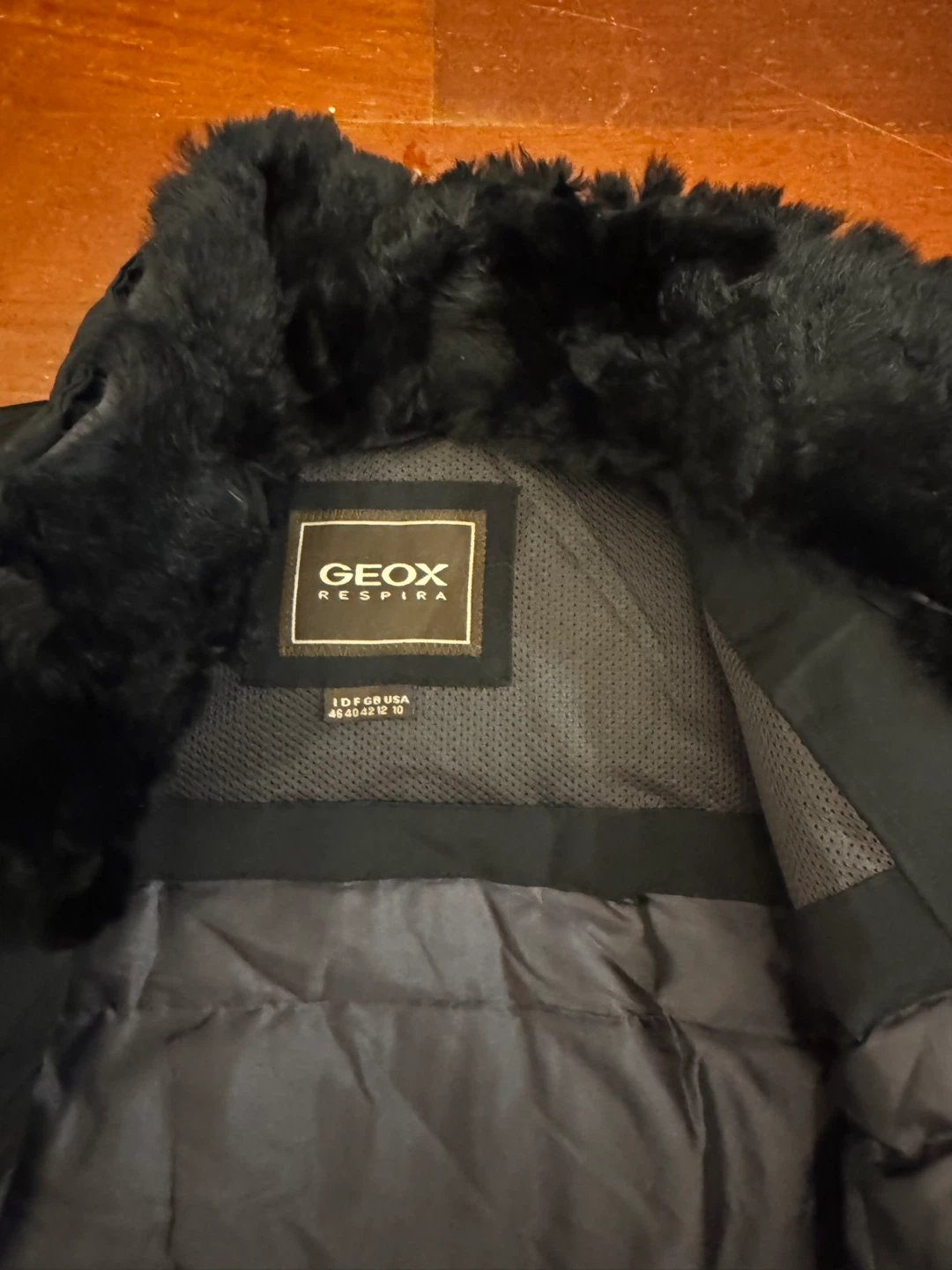 Geox Respira Black Down Coat - photo 5