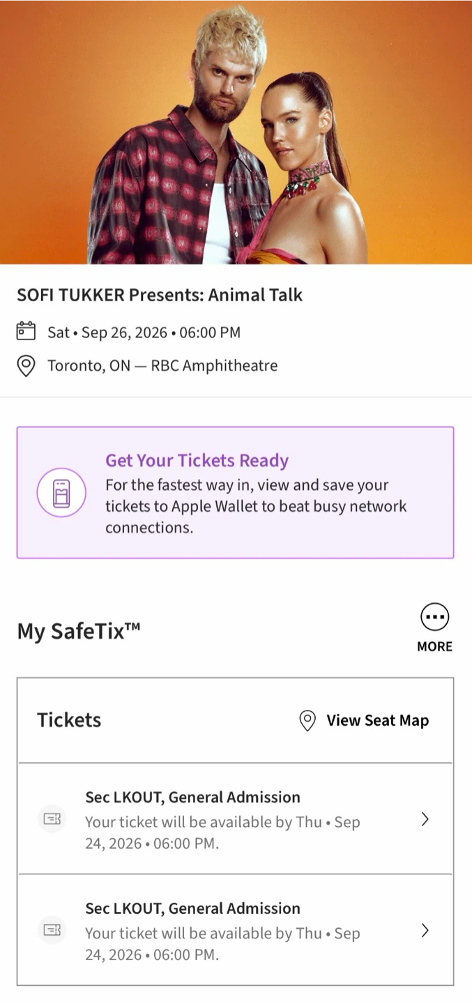 SOFI TUKKER Presents: Animal Talk - General Admission Tickets - photo 2