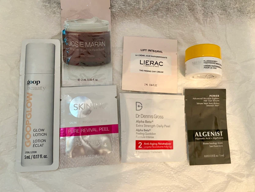 Assorted Skincare Sample Set