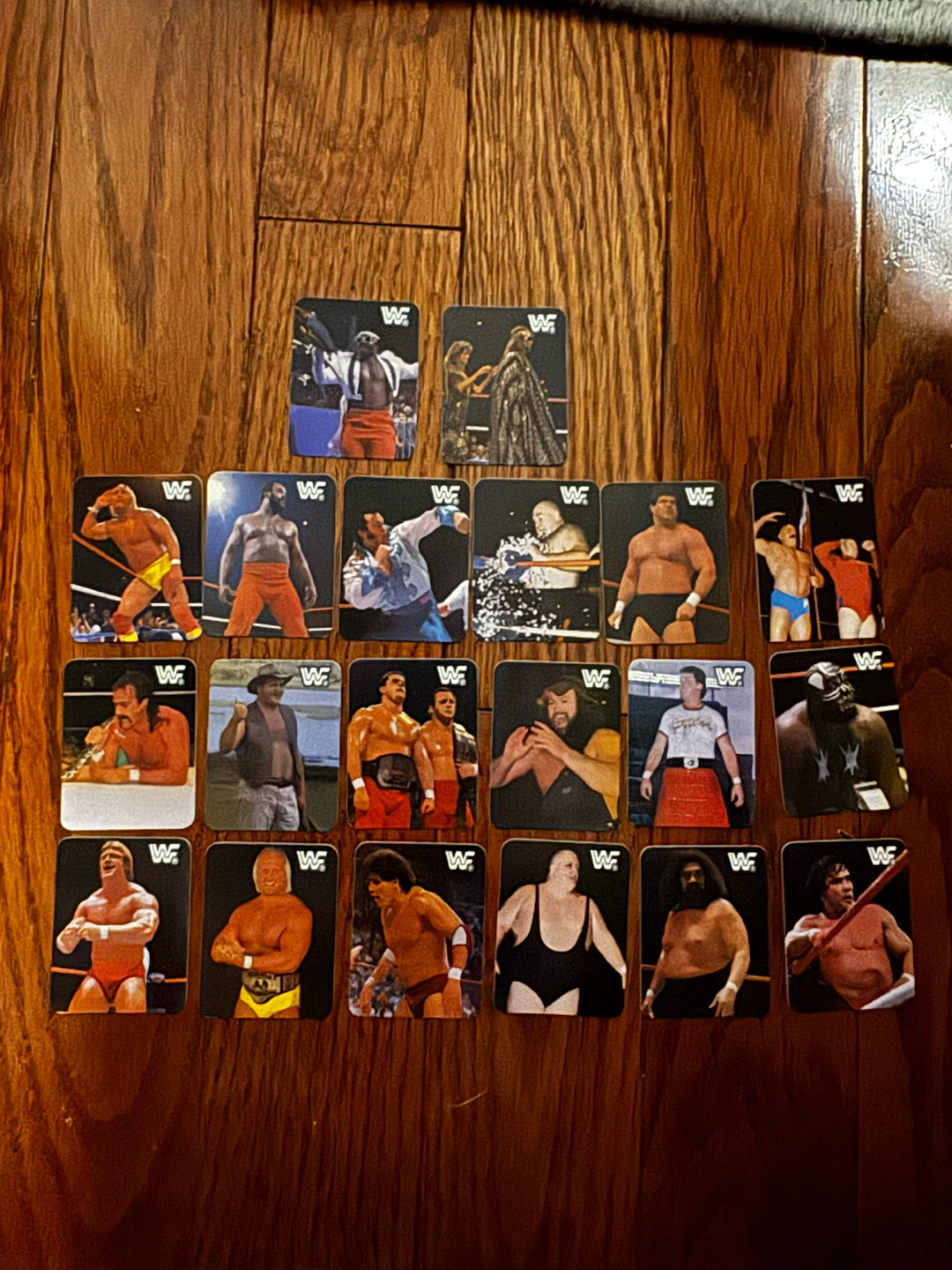 WWF Hostess Stickers 1987 full set