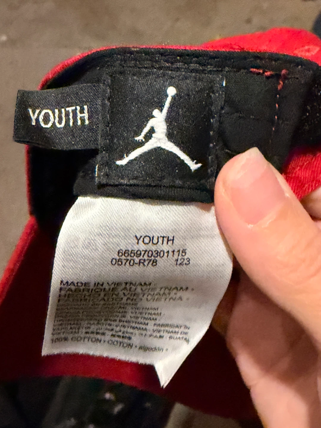 Jordan Jumpman Youth Baseball Hat - photo 3