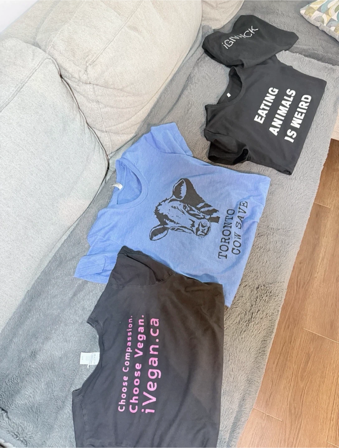 Vegan Activist Tee Bundle – 4 Graphic T-Shirts