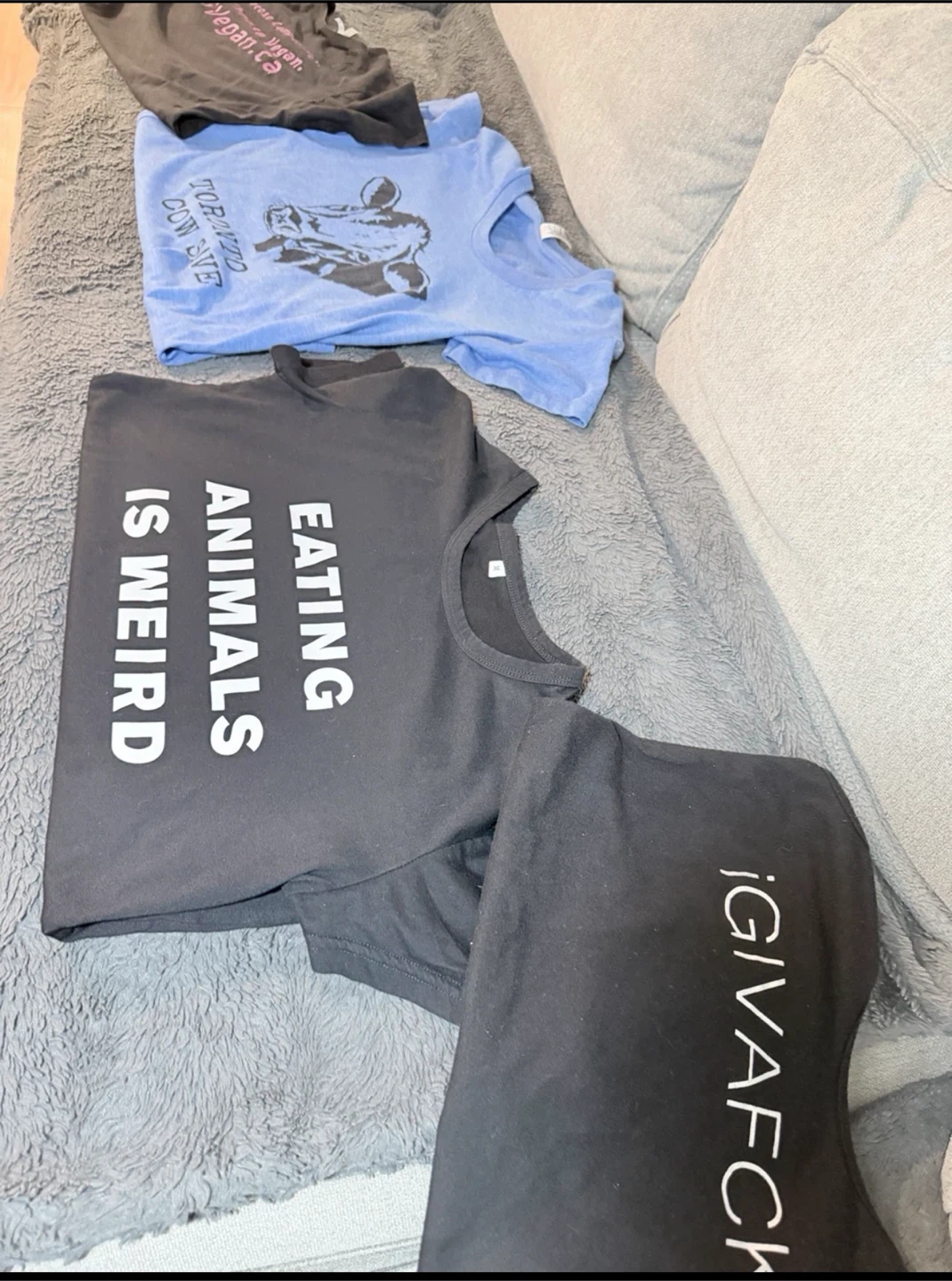 Vegan Activist Tee Bundle – 4 Graphic T-Shirts - photo 2