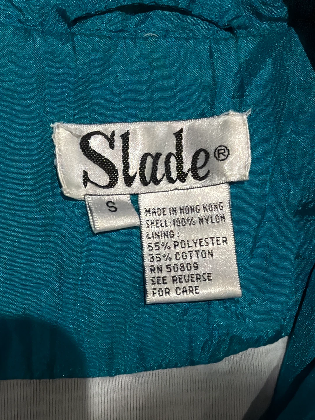 Slade Colourful Windbreaker Jacket Size S - photo 3