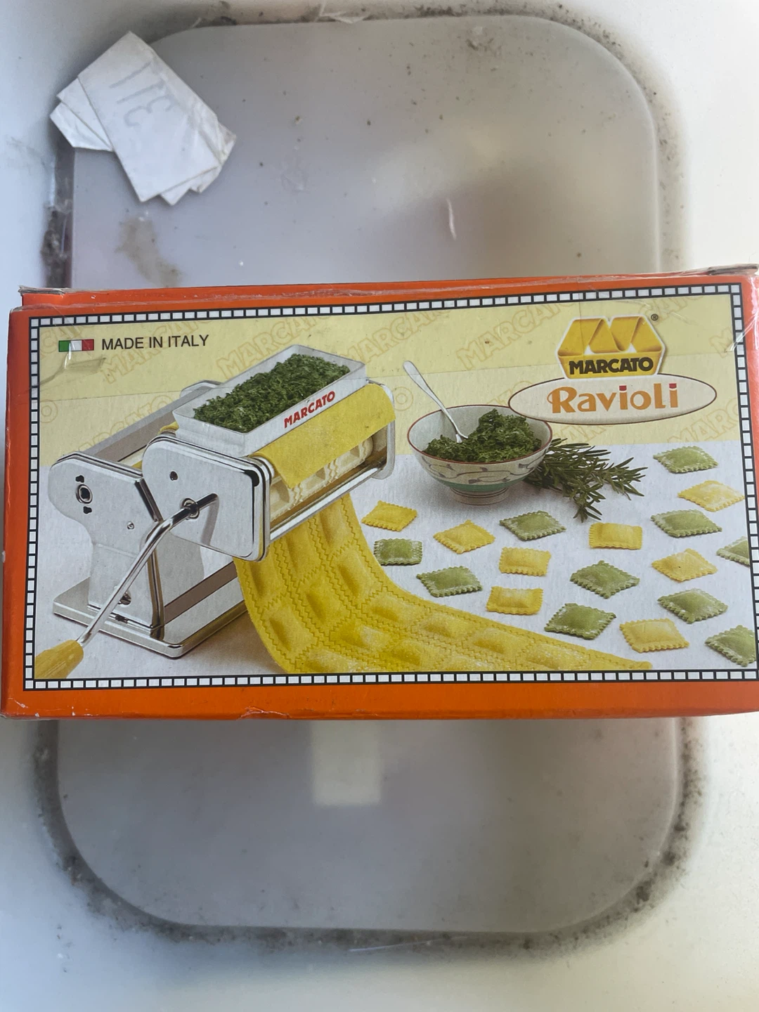 Marcato Ravioli Attachment for Atlas 150