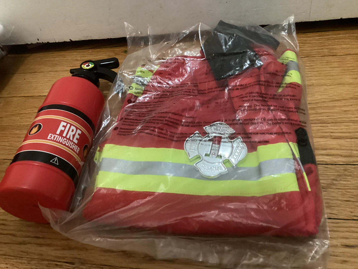 Kids Firefighter Costume Set 3t