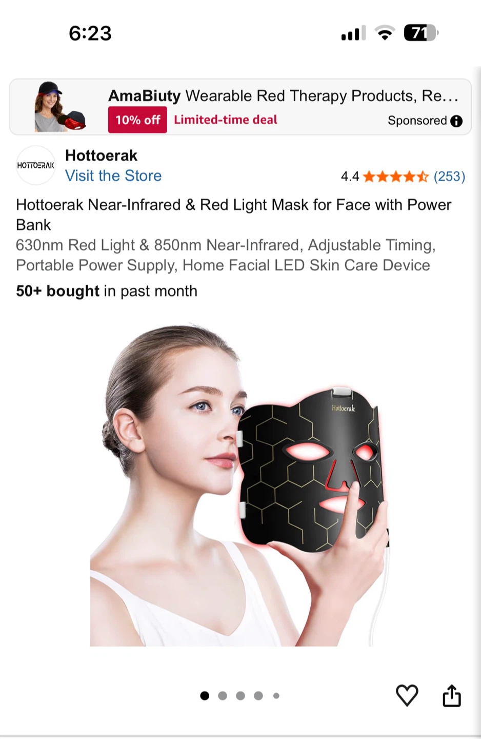 Hottoerak LED Face Mask - photo 5