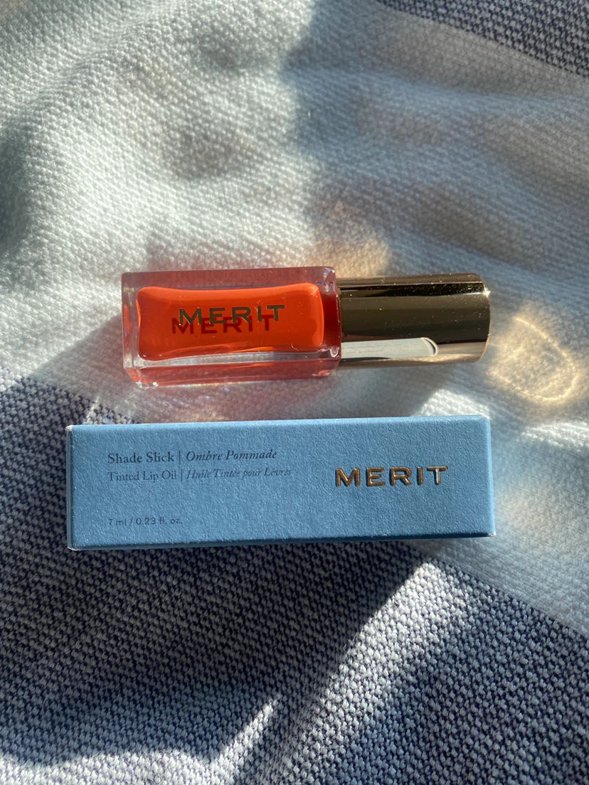 MERIT Shade Slick Tinted Lip Oil - Cara Cara