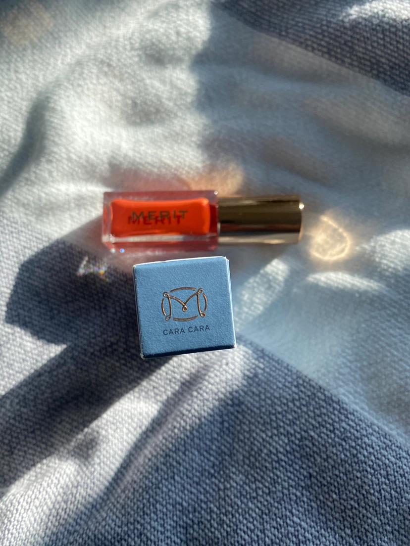 MERIT Shade Slick Tinted Lip Oil - Cara Cara - photo 2