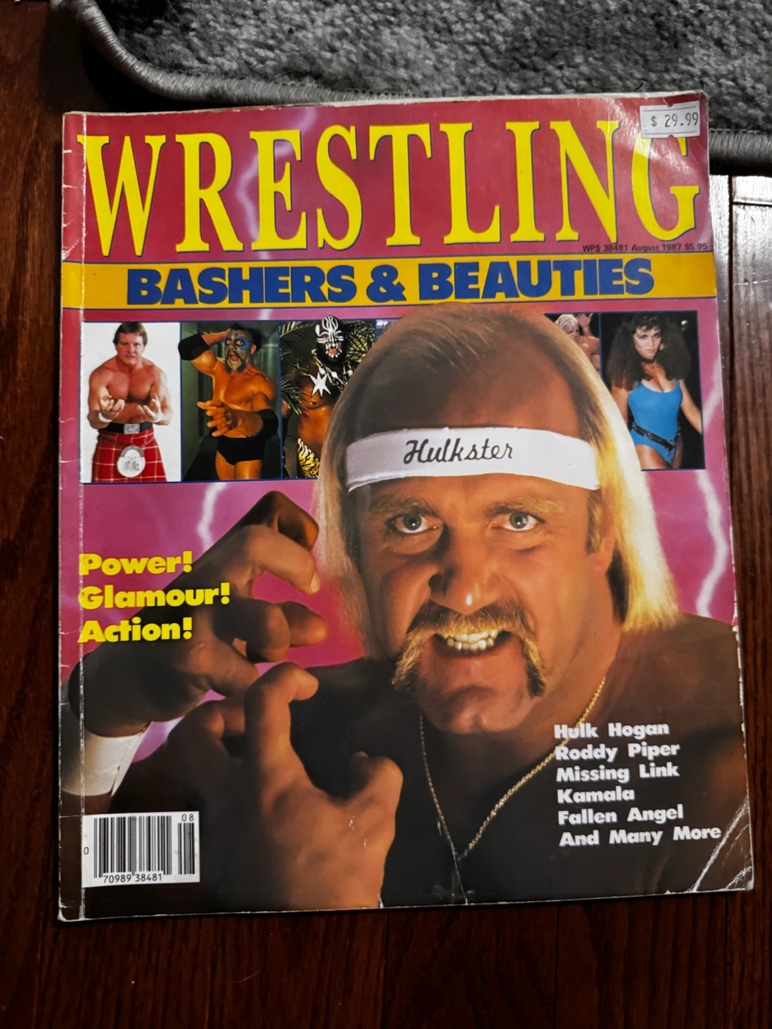 Collection of Vintage WWF Magazines and Programs - photo 2