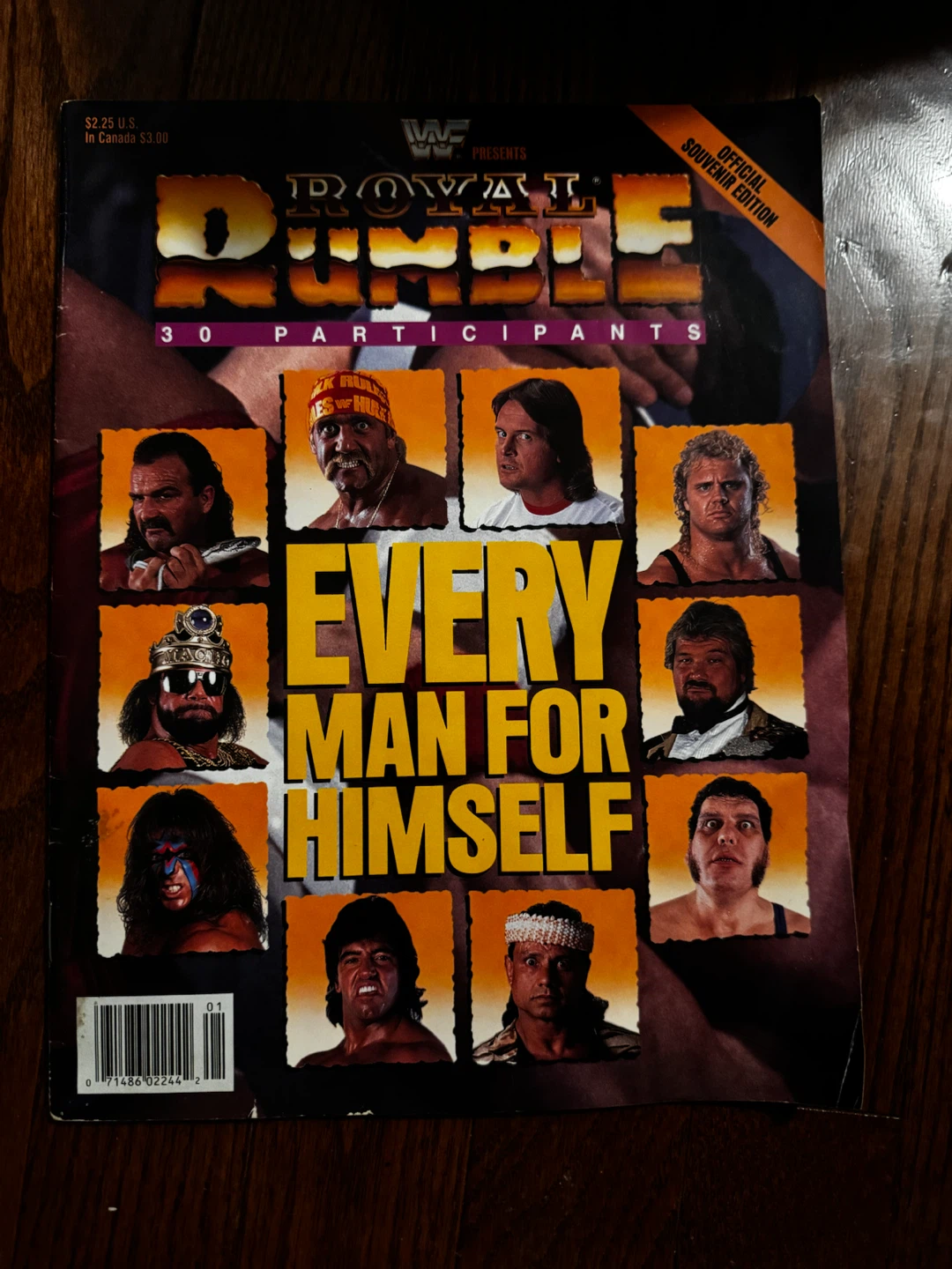 Collection of Vintage WWF Magazines and Programs - photo 3