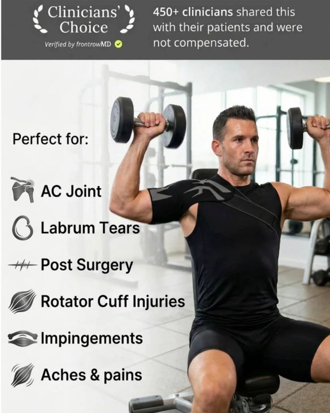 Shoulder Compression Brace - photo 3