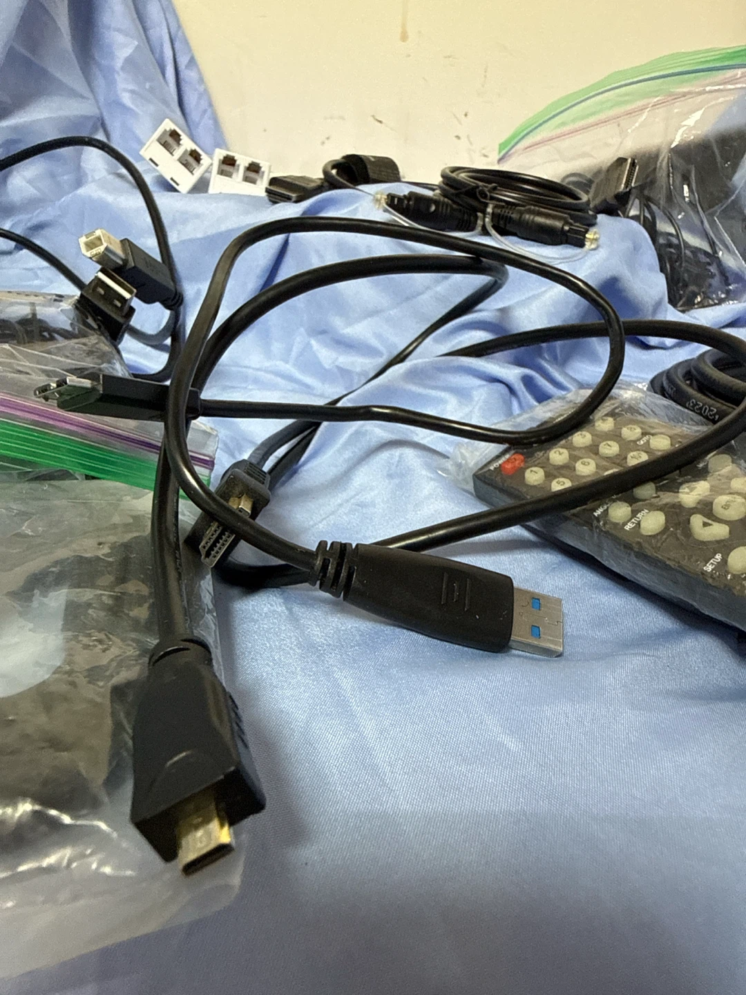 Assorted Cables and Electronic Accessories - photo 2