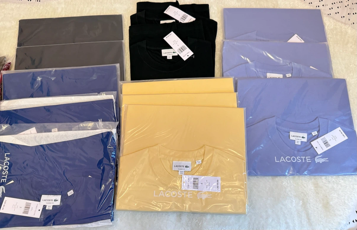 Lacoste T-Shirts - Assorted Colours