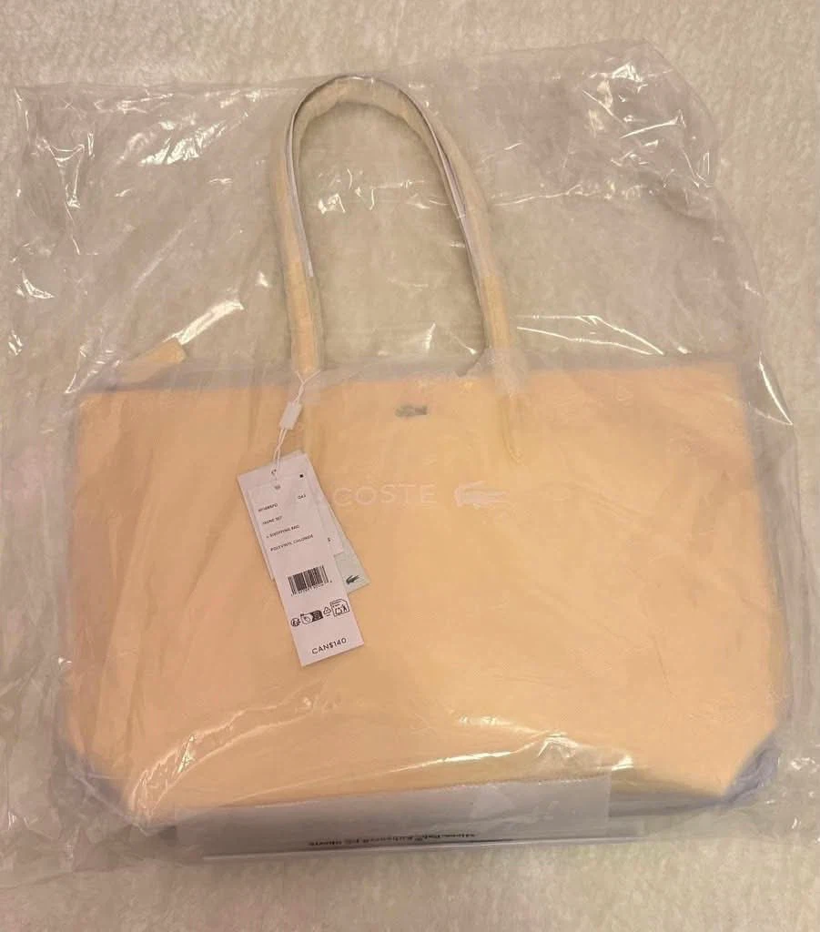 Lacoste Tote Bag - Pastel Yellow