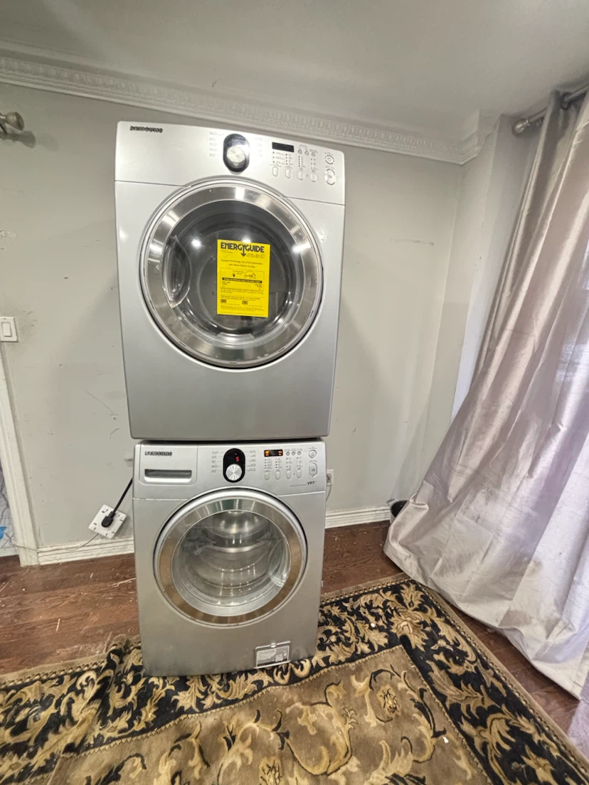 Samsung Washer and Dryer Stack