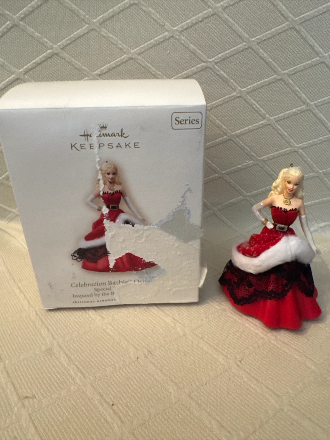 Hallmark Keepsake Celebration Barbie Ornament
