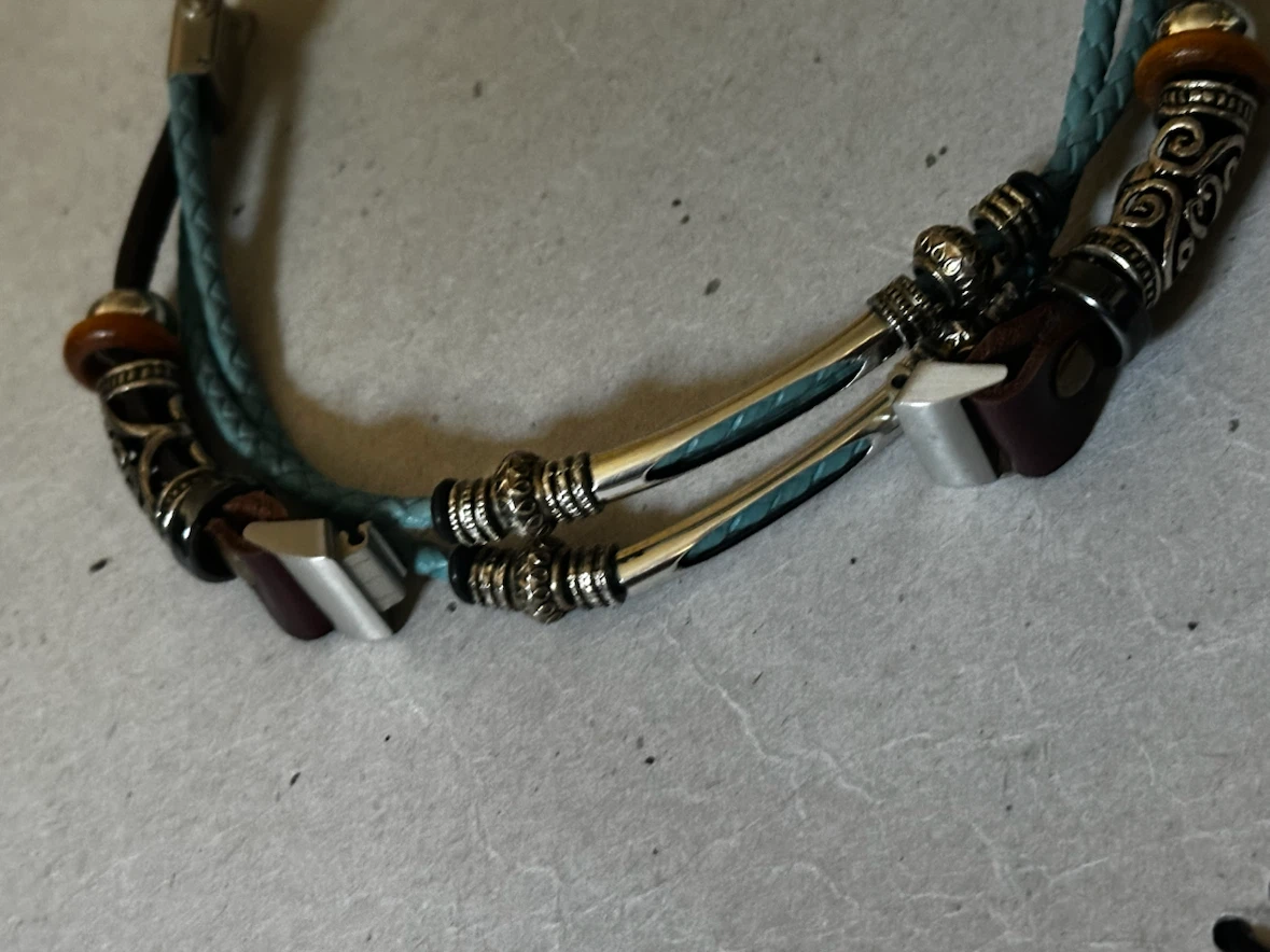 Hand made leather watch strap - photo 2