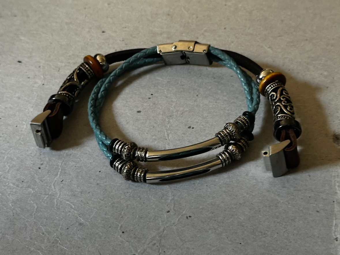 Hand made leather watch strap - photo 4