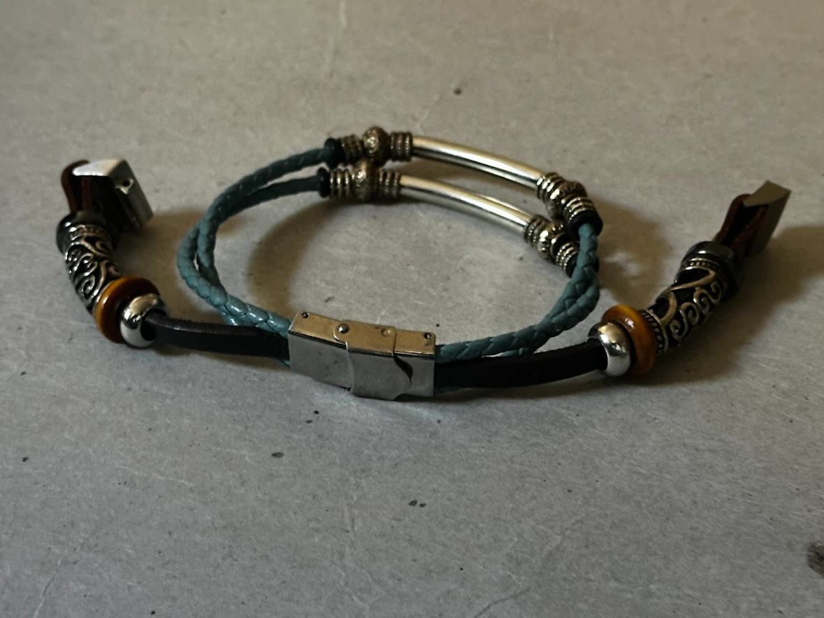 Hand made leather watch strap - photo 5
