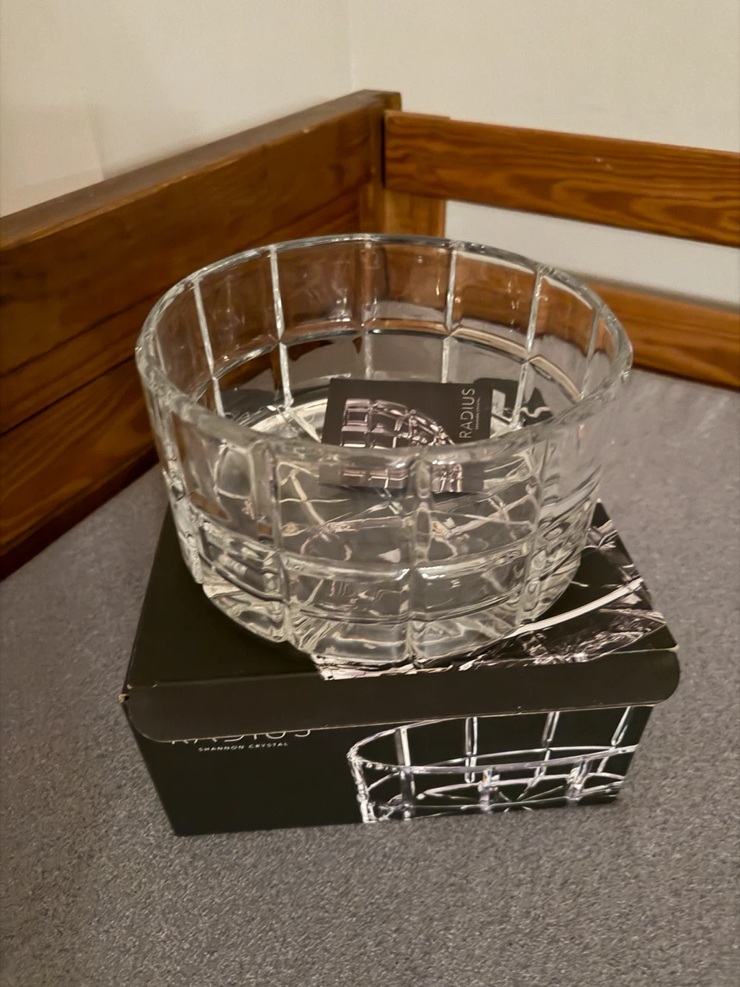 BOWRING Crystal Radius 9" Bowl