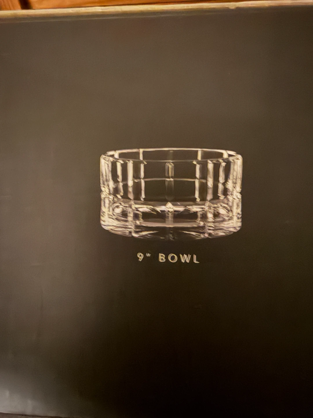 BOWRING Crystal Radius 9" Bowl - photo 2