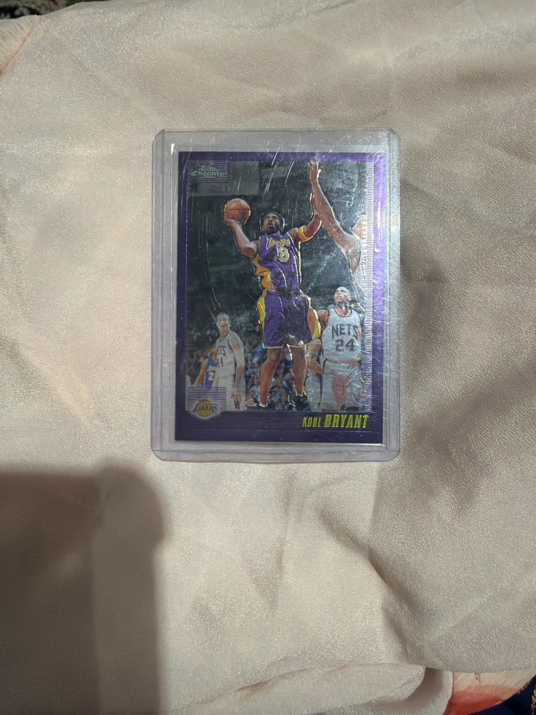 Kobe Bryant Topps Chrome Basketball Card