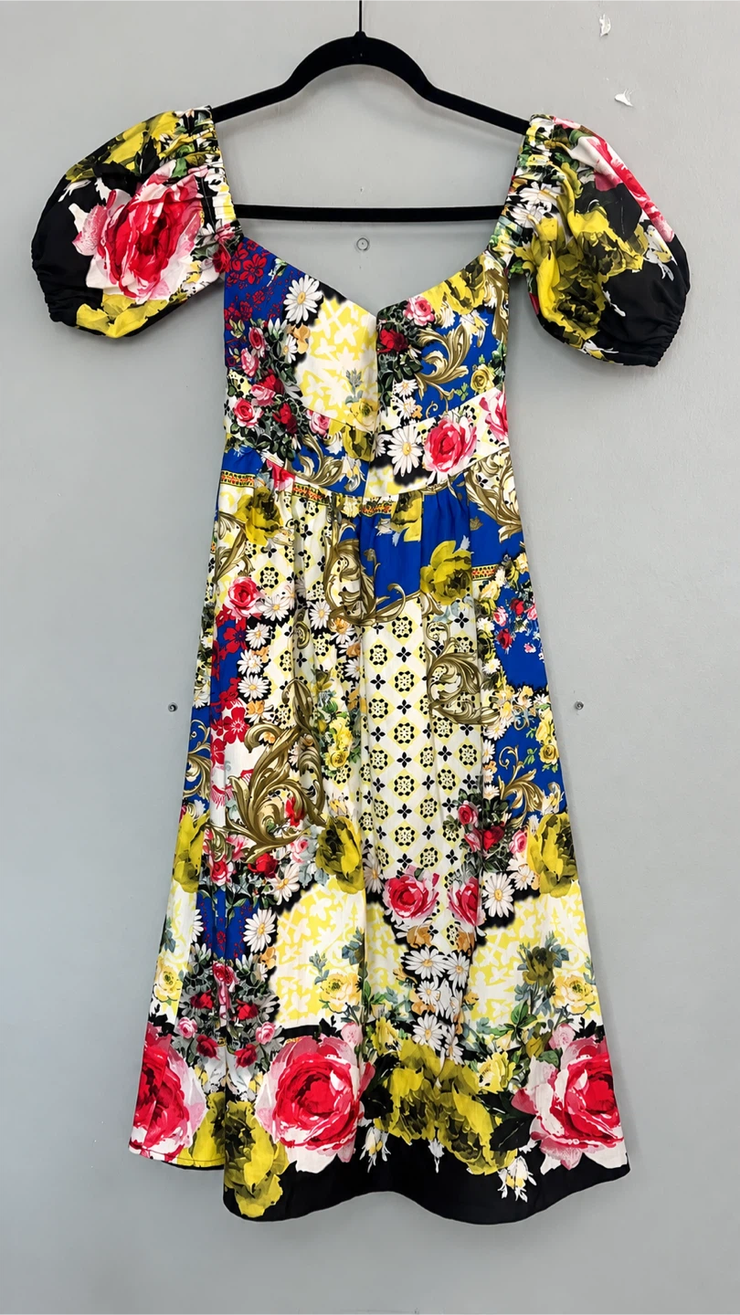 ASOS Patchwork Floral Maxi Dress - photo 2
