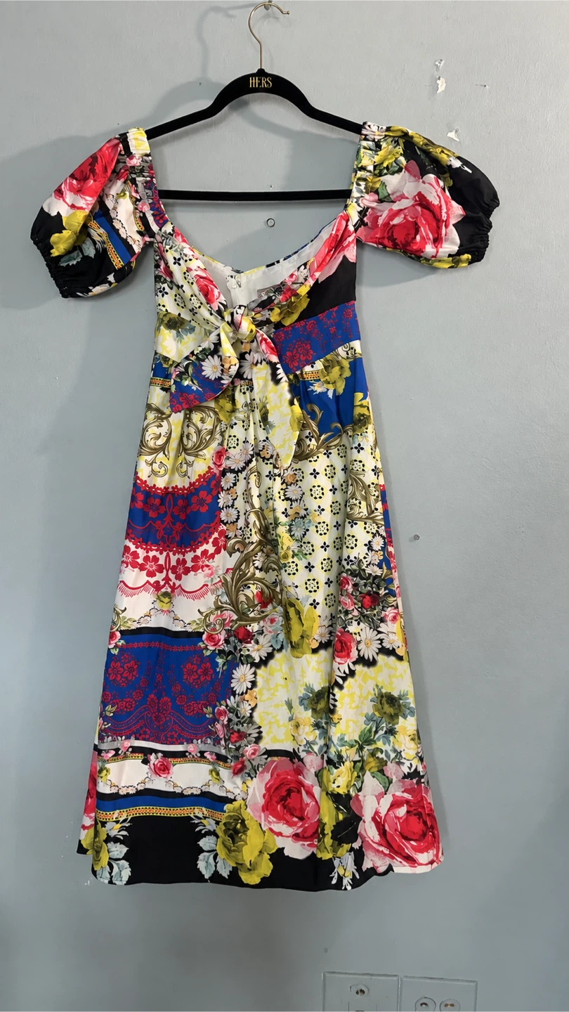 ASOS Patchwork Floral Maxi Dress - photo 3