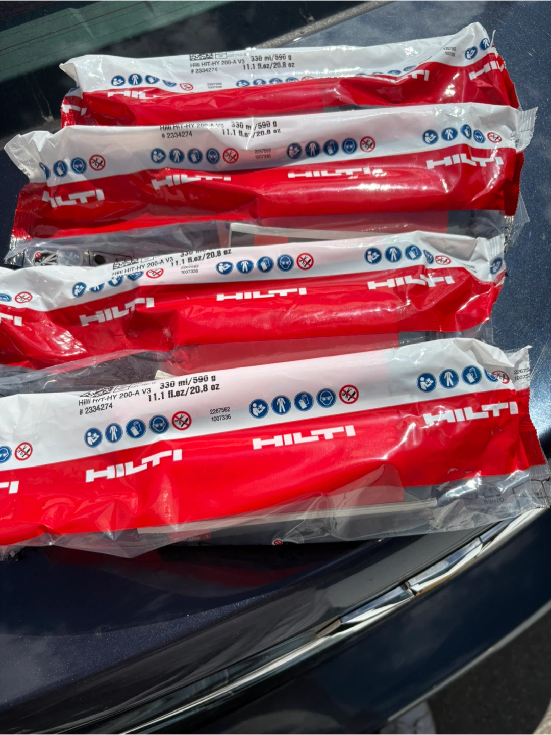 Hilti HY 200-A V3 Adhesive Cartridges - photo 2