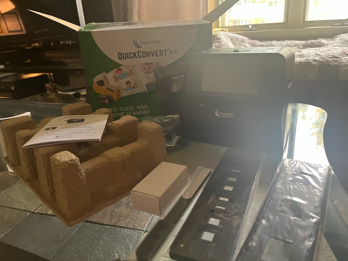 ClearClick QuickConvert 2.0 Photo and Negative Scanner - photo 2