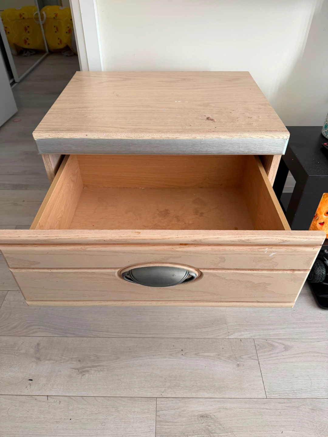 Wooden 2-Drawer Nightstand - photo 5