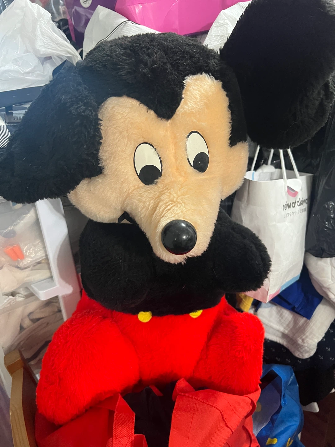 Large Mickey Mouse Plush Toy - photo 2