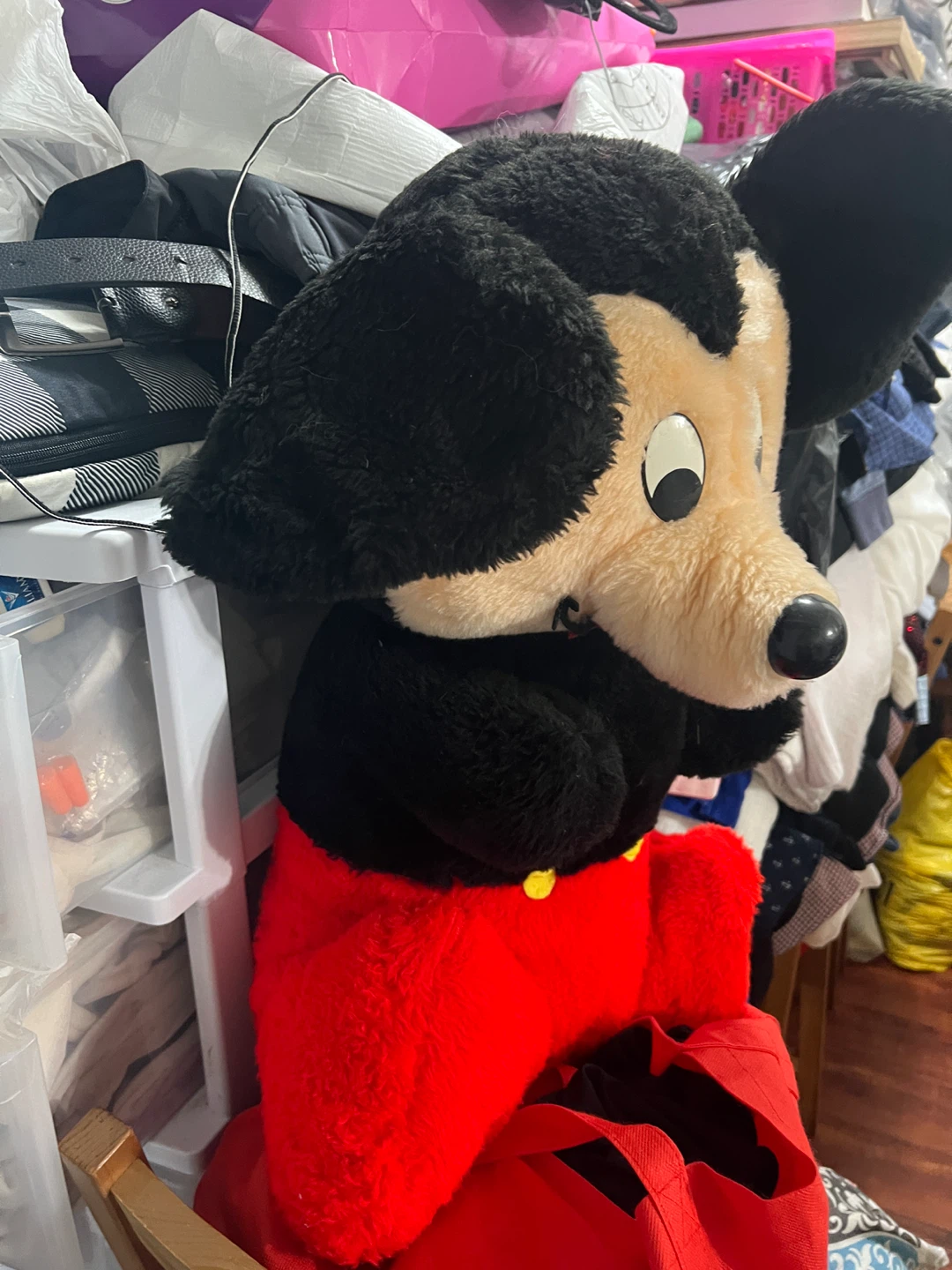 Large Mickey Mouse Plush Toy - photo 3