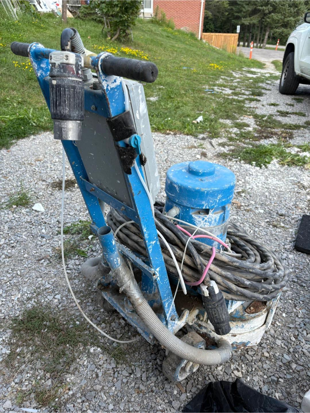 Concrete Floor Grinder Scarifier Machine