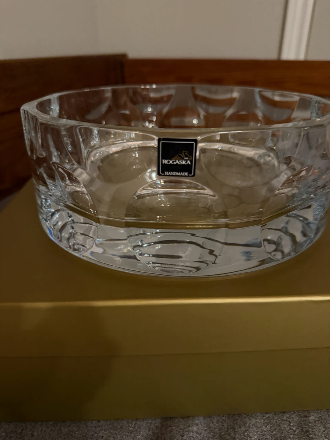 Rogaska Handmade Crystal Bowl
