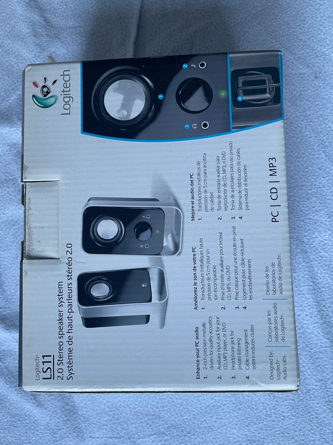 Logitech LS11 2.0 Stereo Speaker System - photo 3