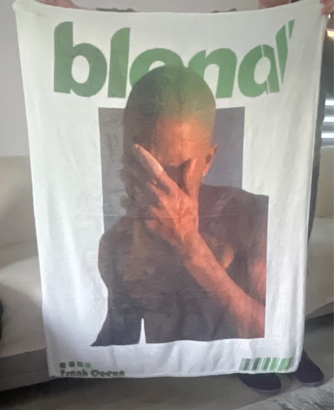 Frank Ocean Blond Album Cover blanket