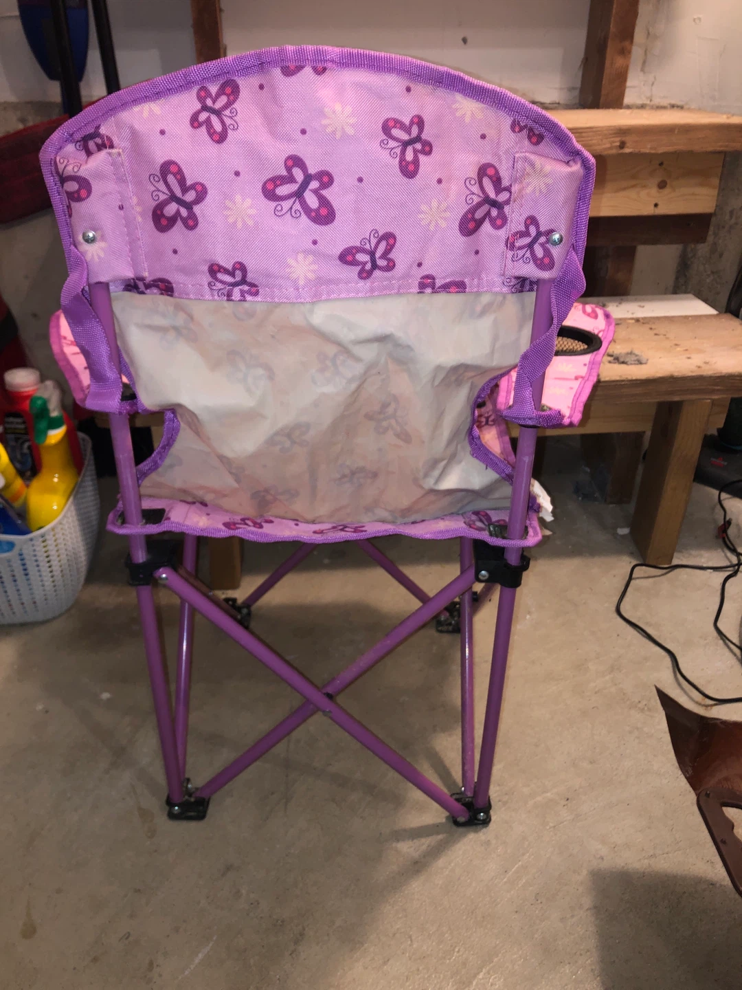 Kids foldable butterfly pattern chair - photo 2