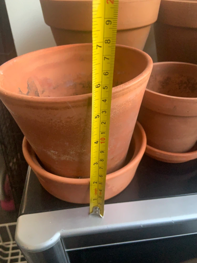11 Set of assorted plant pots (bundle) - photo 3