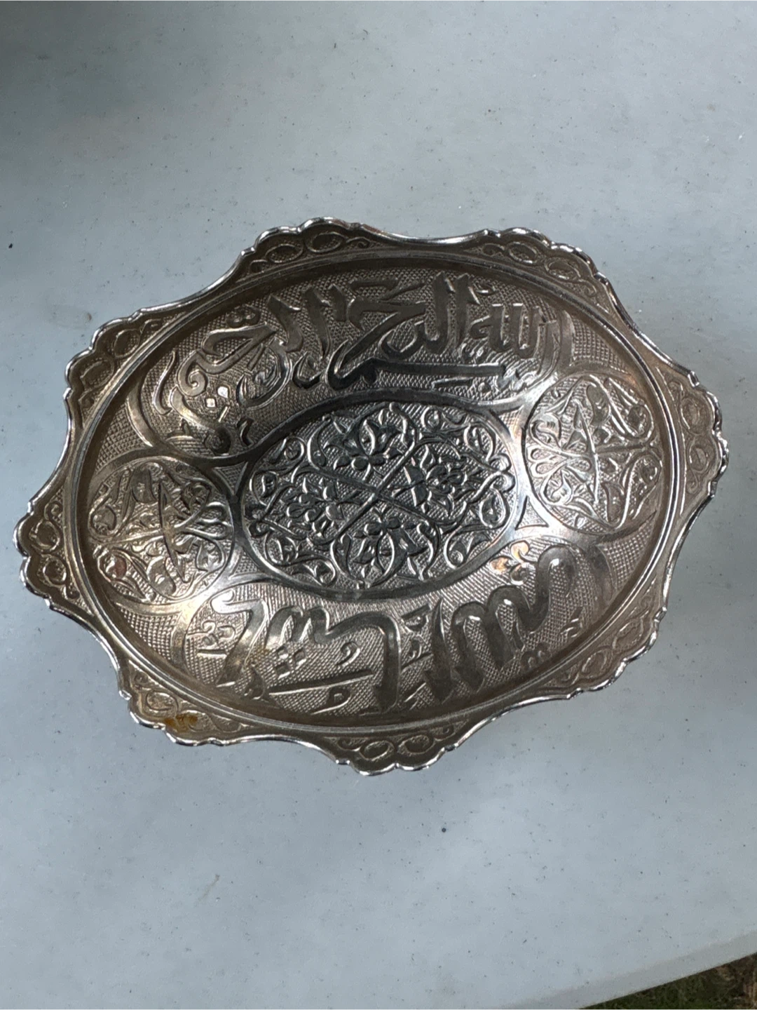 Decorative Oval Tray "Soysal" - photo 2