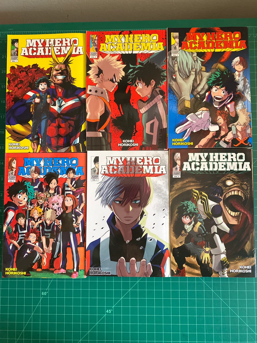 My Hero Academia books 1-6 - photo 2